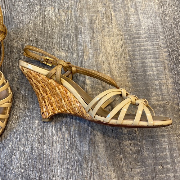 Prada Wedges - Tan, Size 37 - Picture 5 of 9